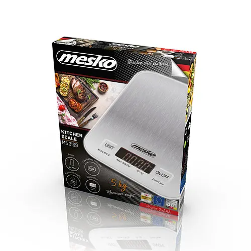 Ваги кухонні Mesko MS 3169 white - фото 5