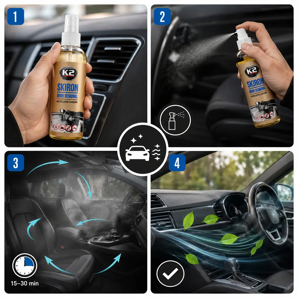 Нейтралізатор Запаху Освіжувач К2 Skiron Odor remover 250 мл (V023) - фото 2
