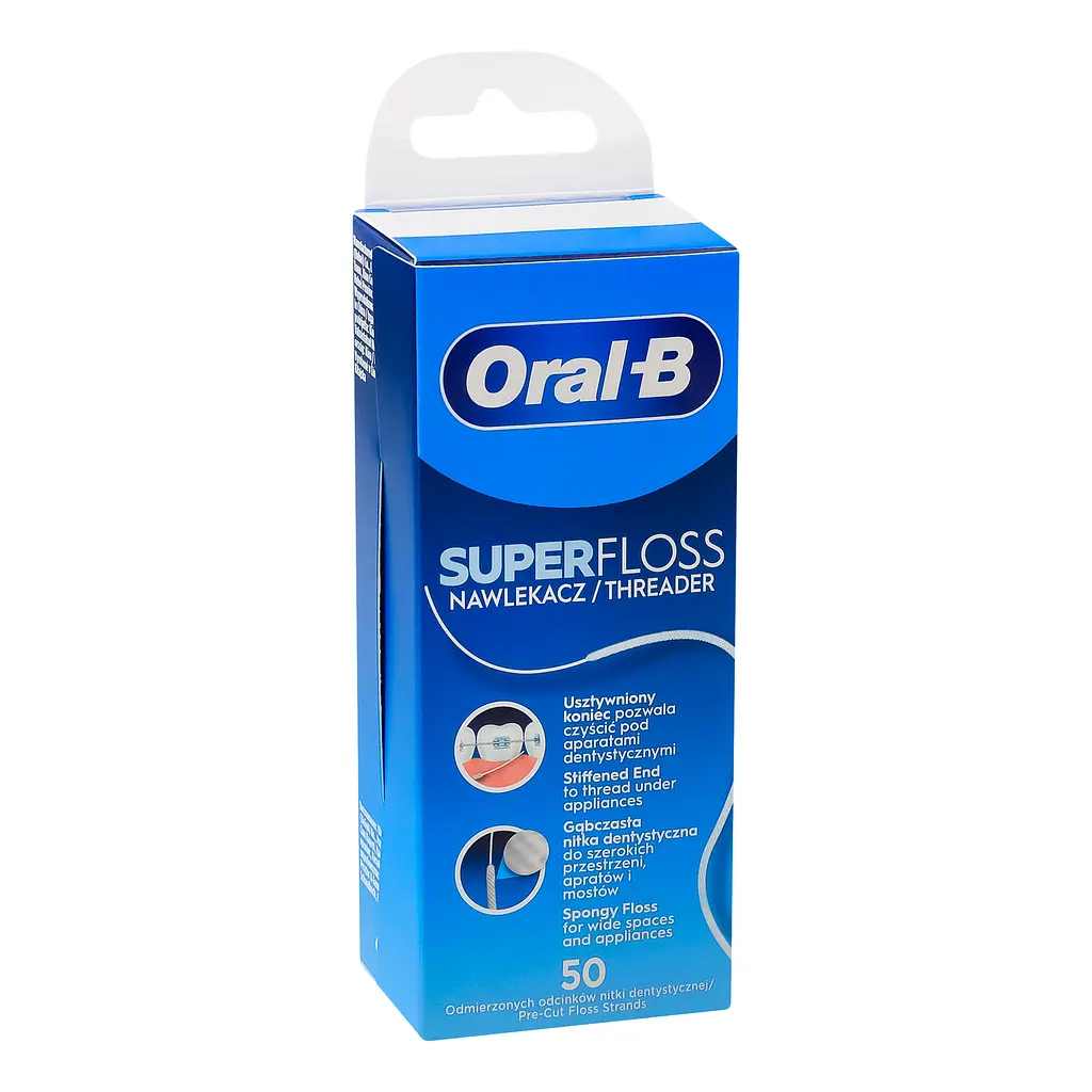 Зубна нитка Oral-B Superfloss 50 шт. - фото 3