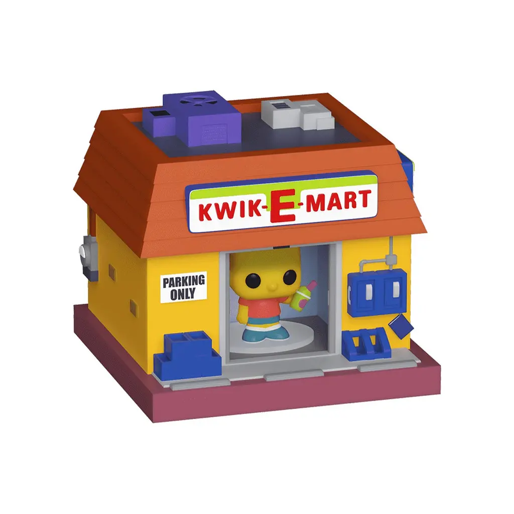 Набір фігурок Bitty Pop! Town - Барт Сімпсон та Квікі-Март - фото 2