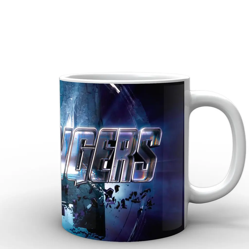Кружка GeekLand Avengers Мстители лого AG.02.017 330 мл белая - фото 3