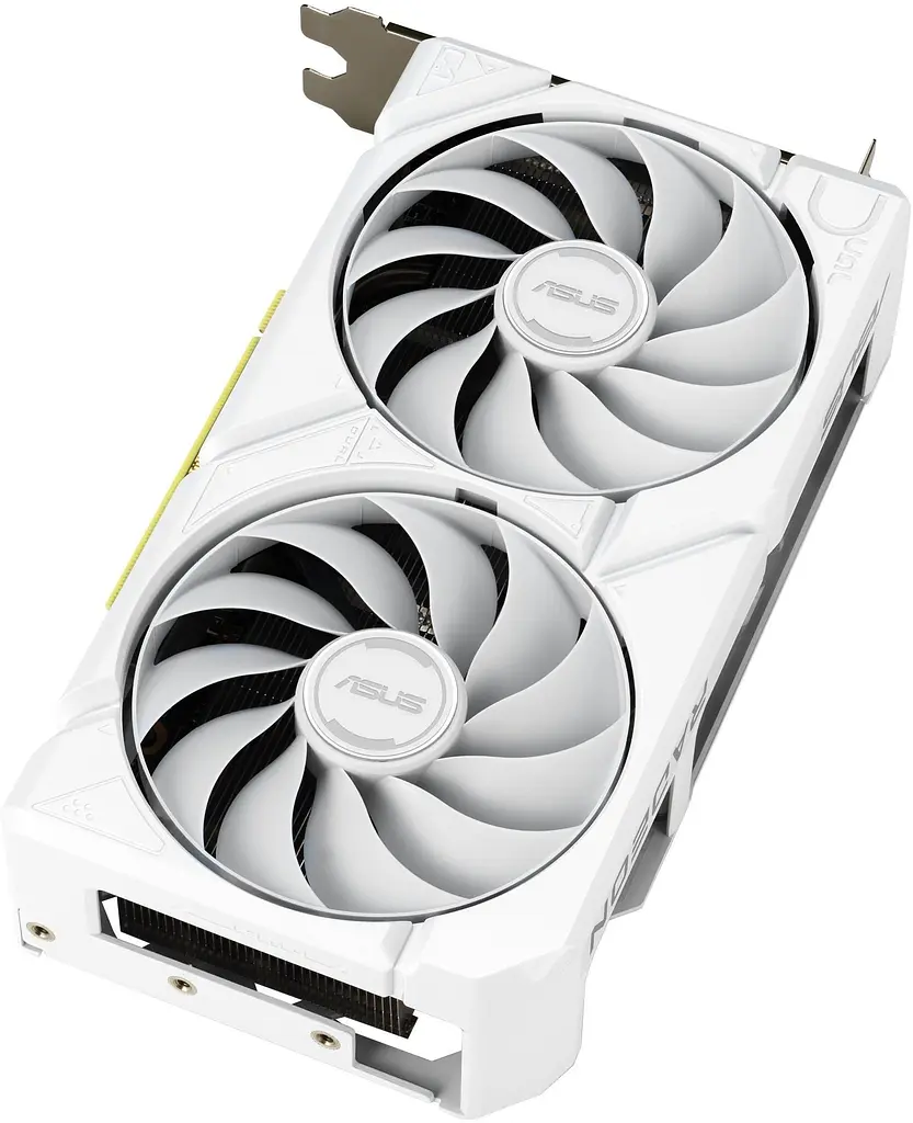 Видеокарта ASUS AMD Radeon RX 9060 XT 16GB Dual White (DUAL-RX9060XT-16G-WHITE) (GDDR6, 128 bit, PCI-E v5.0 x16) - фото 3