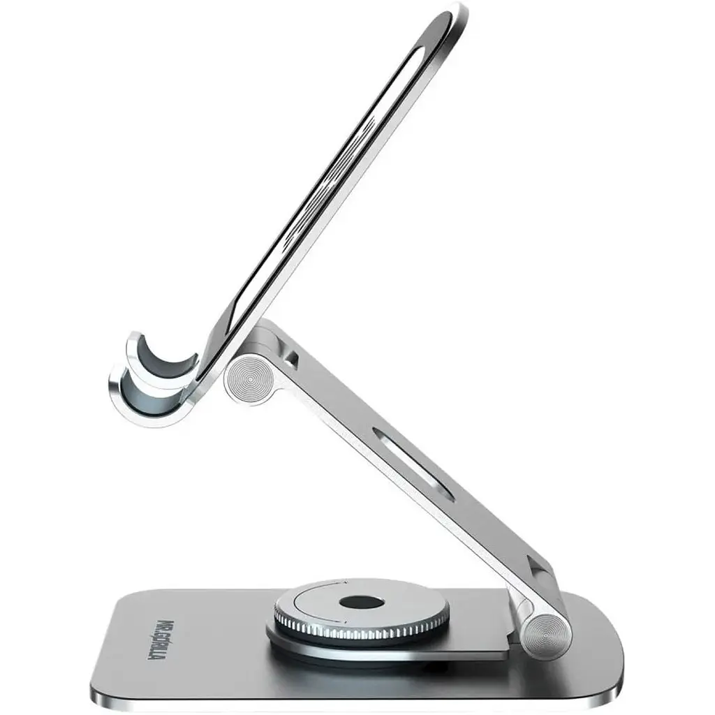 Підставка для смартфона Blueo Rotary Folding Silver (P012-SLR) [129084] - фото 5
