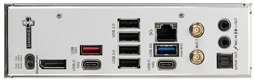 Материнська плата AM5 MSI B850 GAMING PLUS WIFI, B850, 4xDDR5, Int.Video (CPU), 4xSATA3, 3xM.2, 1xPCI-E 5.0x16, 1xPCI-E 4.0x16, 2xP8-9 8126VB 5Gb, WiFi 7, Bluetooth 5.4, 9xUSB 3.2/8xUSB 2.0, DP, ATX - фото 5