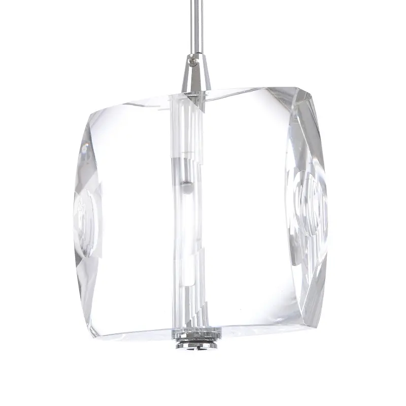 Люстра подвесная Brille галогенная в спальню G4 20W CH (BR-01155S/1) - фото 2