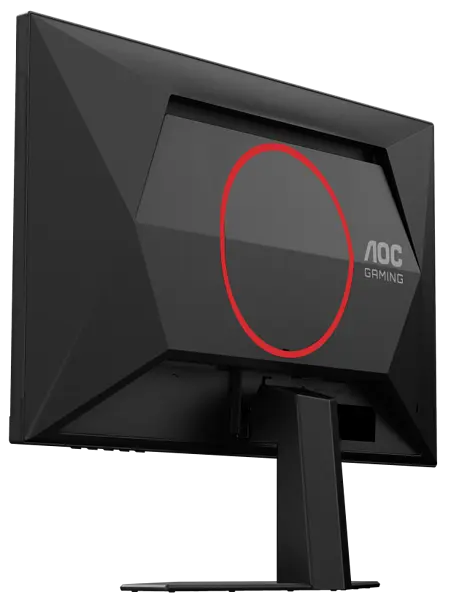 Монiтор 24.5" AOC 25G4SRE Black/Red - фото 12