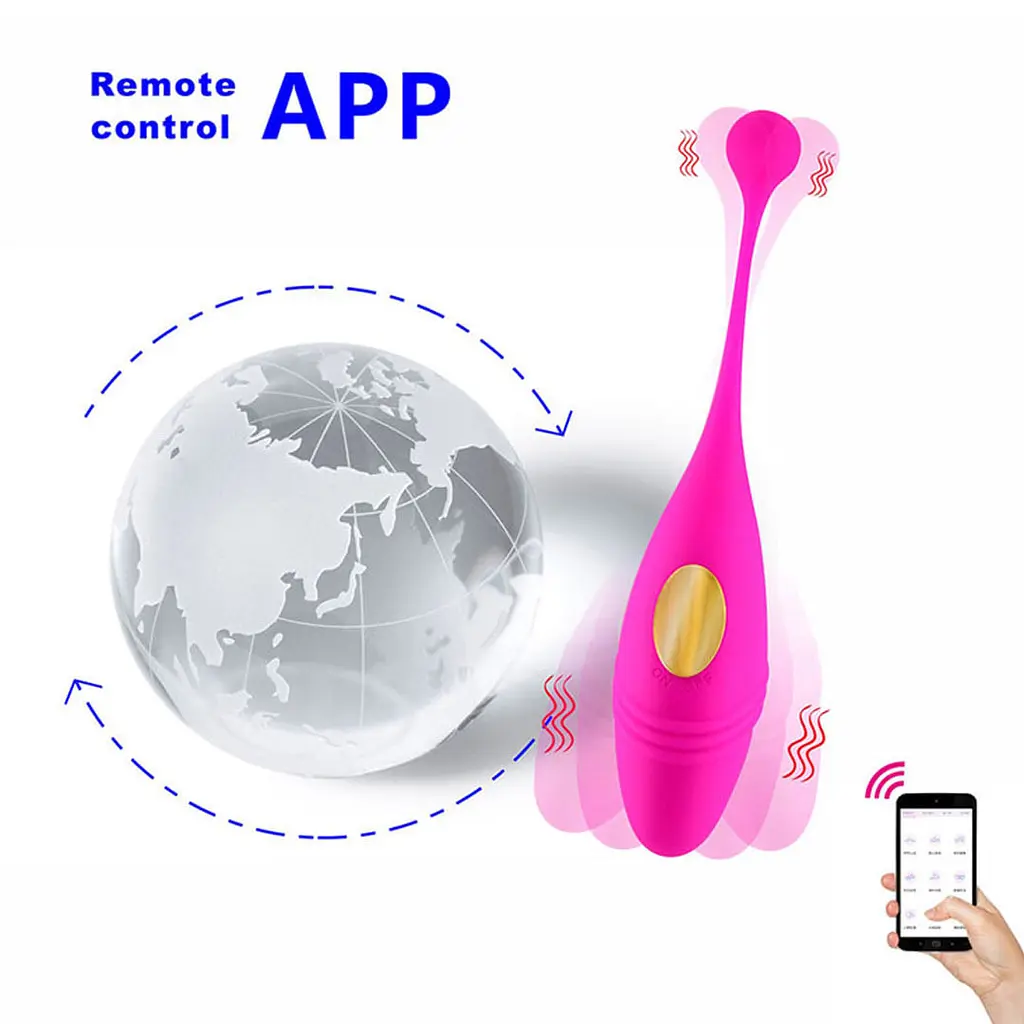 Вібро яйце APP Віброяйце Фіолетовий 887-2 (app) - фото 9