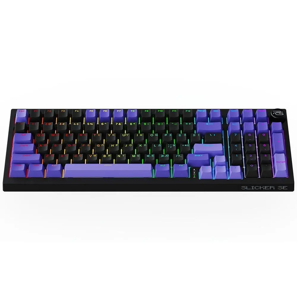 Клавиатура Proove Gaming Slicker Special Edition (украинская раскладка) черно-фиолетовая (WKSLSE022401) - фото 2