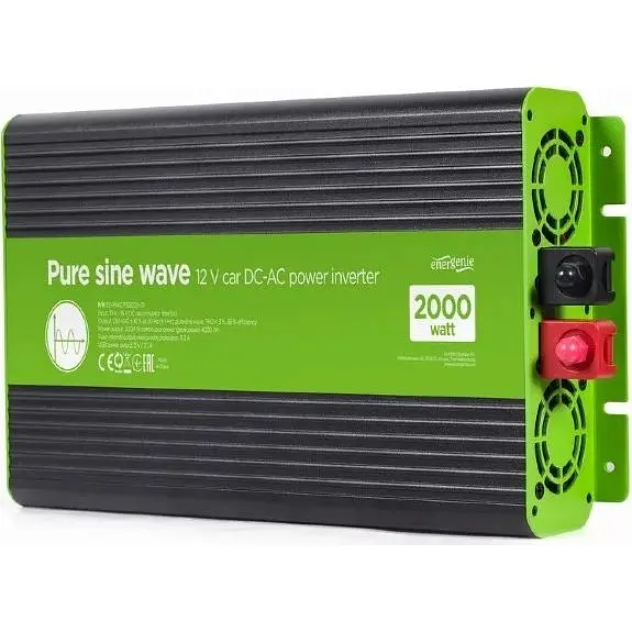 Автомобильный инвертор EnerGenie EG-PWC-PS2000-01 2000W [77685] - фото 3