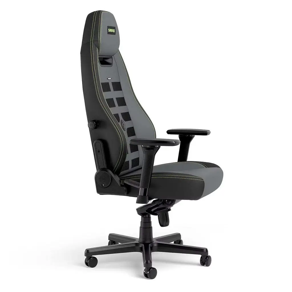 Ігрове крісло Noblechairs LEGEND Shure Edition Gray and Black - фото 3