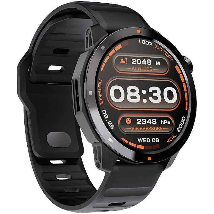 Смарт-годинник North Edge XTrek Pro 5Bar з компасом чорний (3259) - фото 3