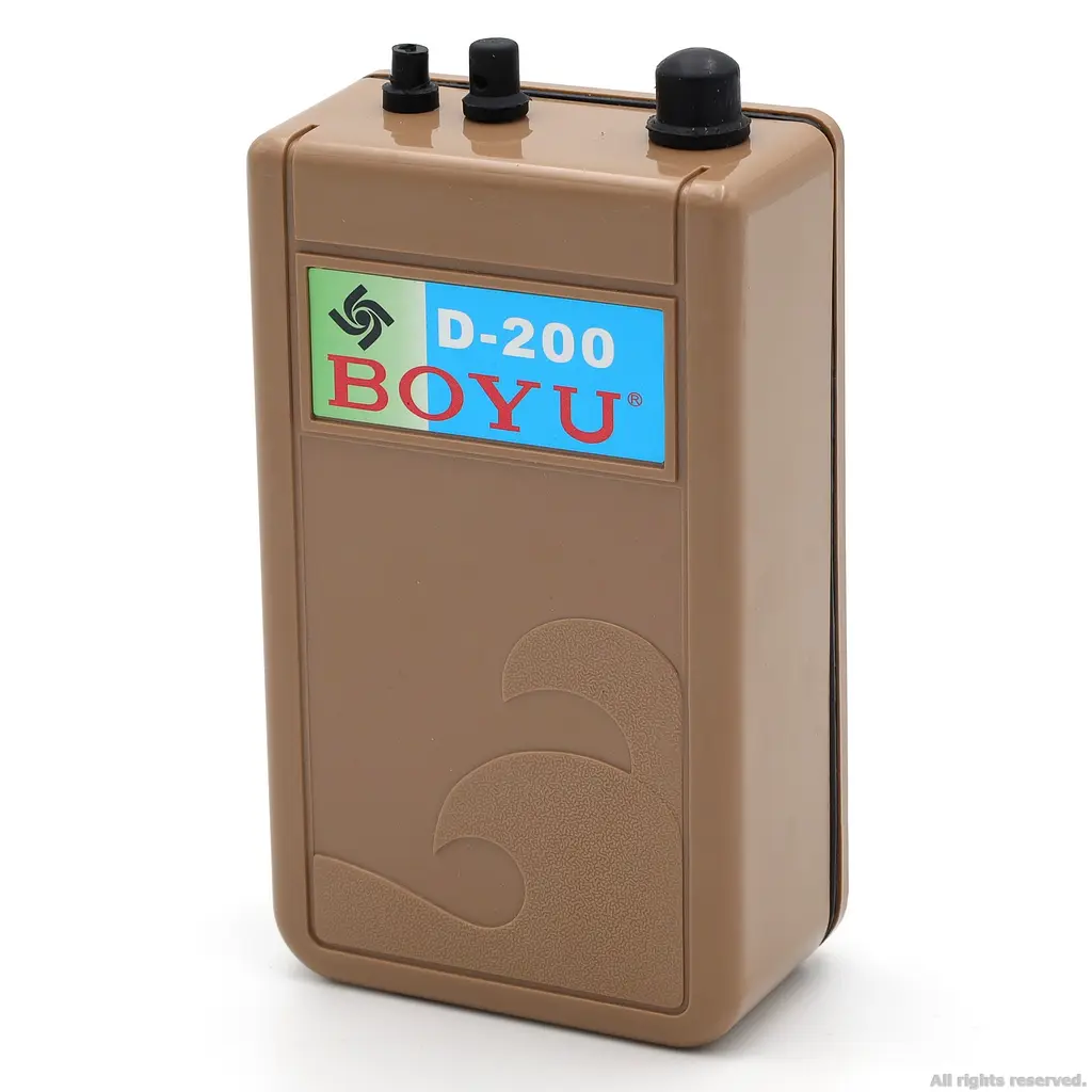 Компресор на батарейках BOYU Portable Air Pump (D-200) - фото 2