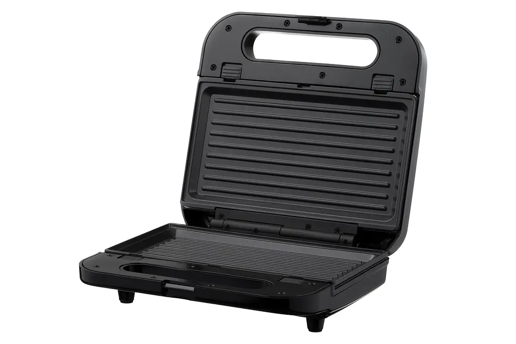 Мультимейкер Ardesto SM-H400S 4 сменные плиты 700 Вт черный+металл - фото 5