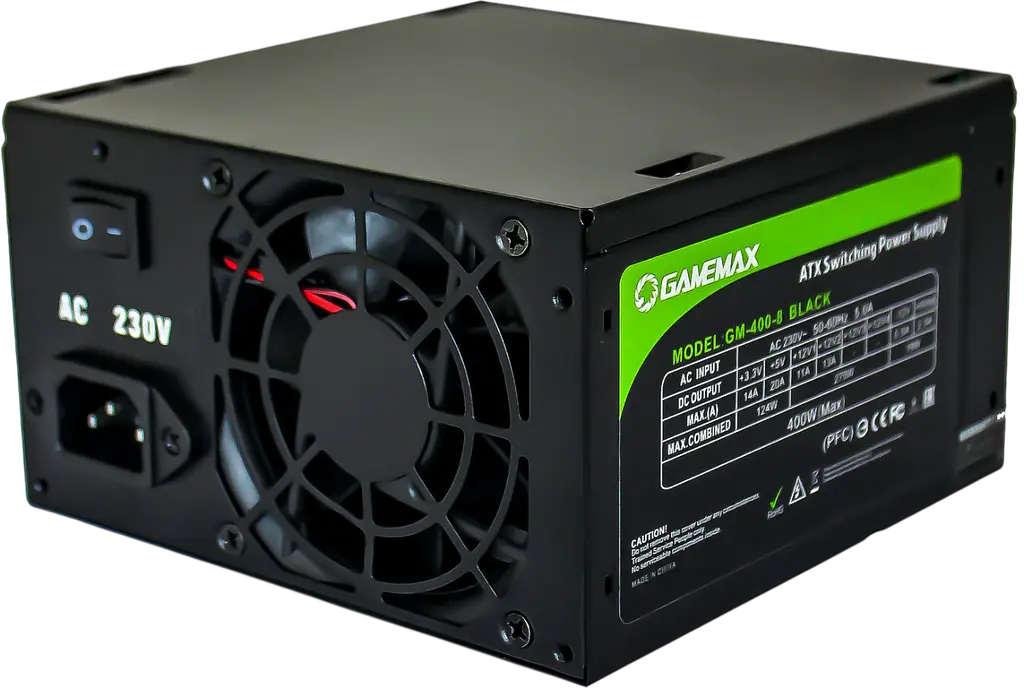 Блок живлення GameMax GM-400-8CM 400W Black (GM-400-8CM Black) - фото 6