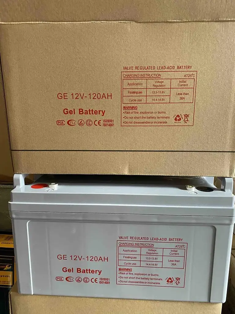 Гелевий акумулятор Gel Battery (120 Ah 12V) для джерел безперебійного живлення - фото 2