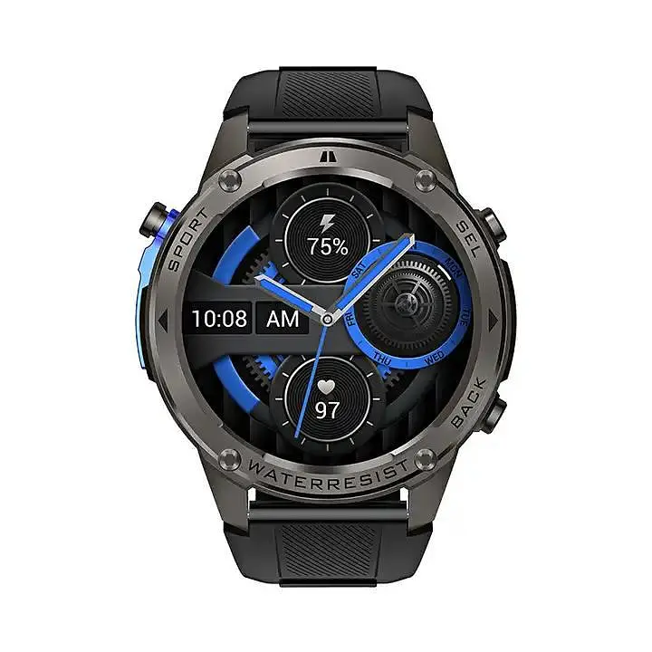 Чоловічий розумний смарт-годинник Smart Watch DM56 з AMOLED-дисплеєм спортивними режимами та компасом - фото 3