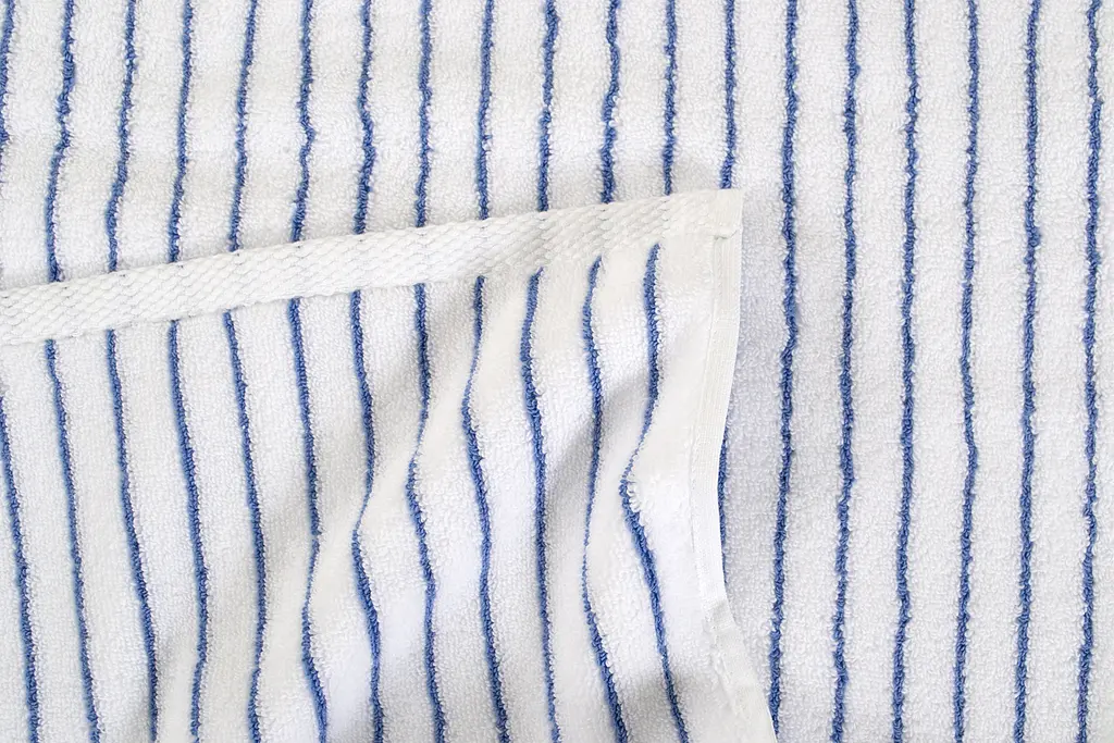 Полотенце Lotus Home Отель Premium - Microcotton Stripe White-Blue 70x140 550 г/м² - фото 5