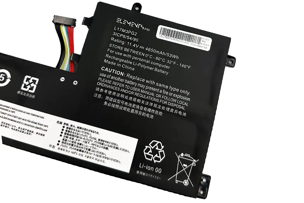 Акумулятор для Lenovo Legion Y530-15ICH Y540-15IRH Y540-17IRH Y545-PG0 Y7000P Y730-15ICH Y740-15ICH Y740-15IRH 11.4V 4650 mAh Middle cable - фото 2