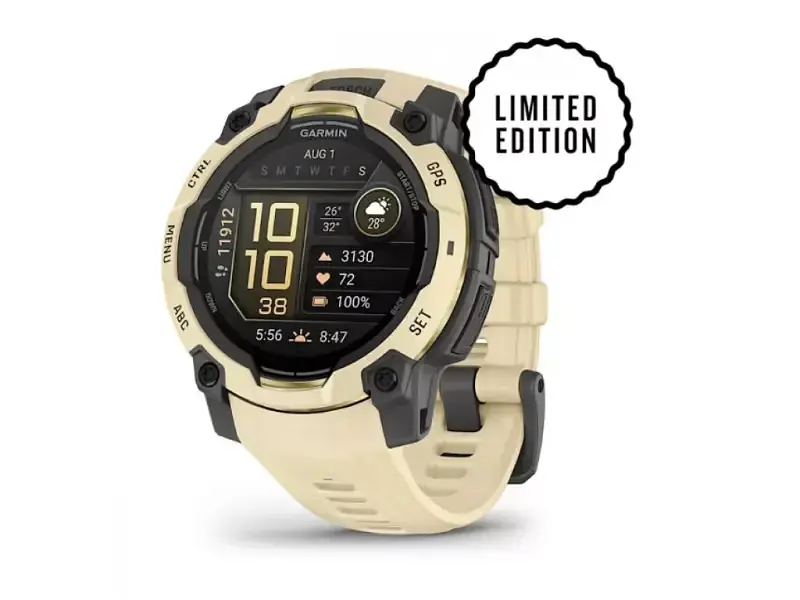 Смарт-годинник Garmin Instinct 3 45mm AMOLED Citrine with Citrine Band (010-02936-02) - фото 6