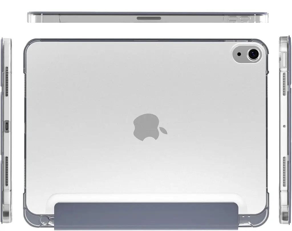 Чохол-книжка BeCover Soft Edge з кріпленням Apple Pencil для Apple iPad Air (4/5) 2020/2022 10.9 Пурпуровий (711124) - фото 3