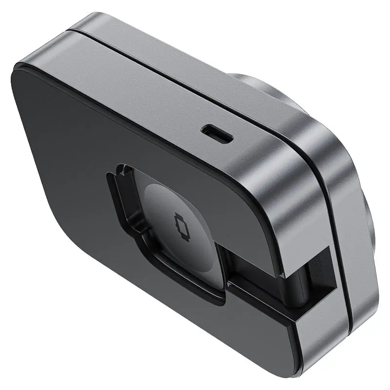 Бездротовий зарядний пристрій ACEFAST E22 Desktop 3-in-1 Wireless Charging holder Metal Gray (6974316284079) - фото 3