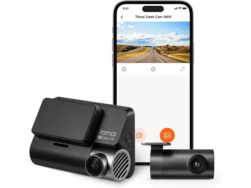 Відеореєстратор 70Mai HDR Dash Cam Set 4K A810-2 - фото 2