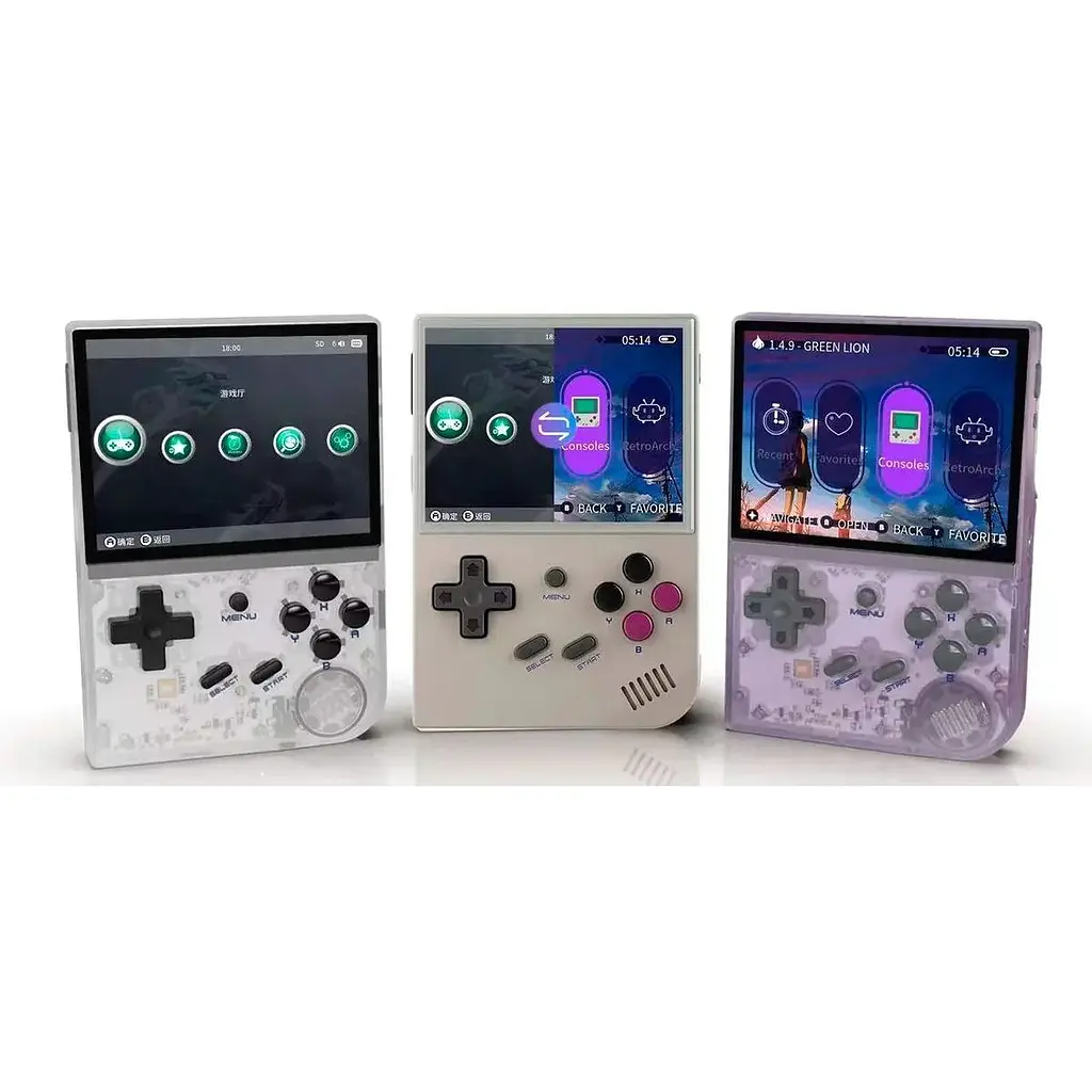 Ретро игровая приставка Anbernic RG35XX 64GB Transparent Purple [102903] - фото 13