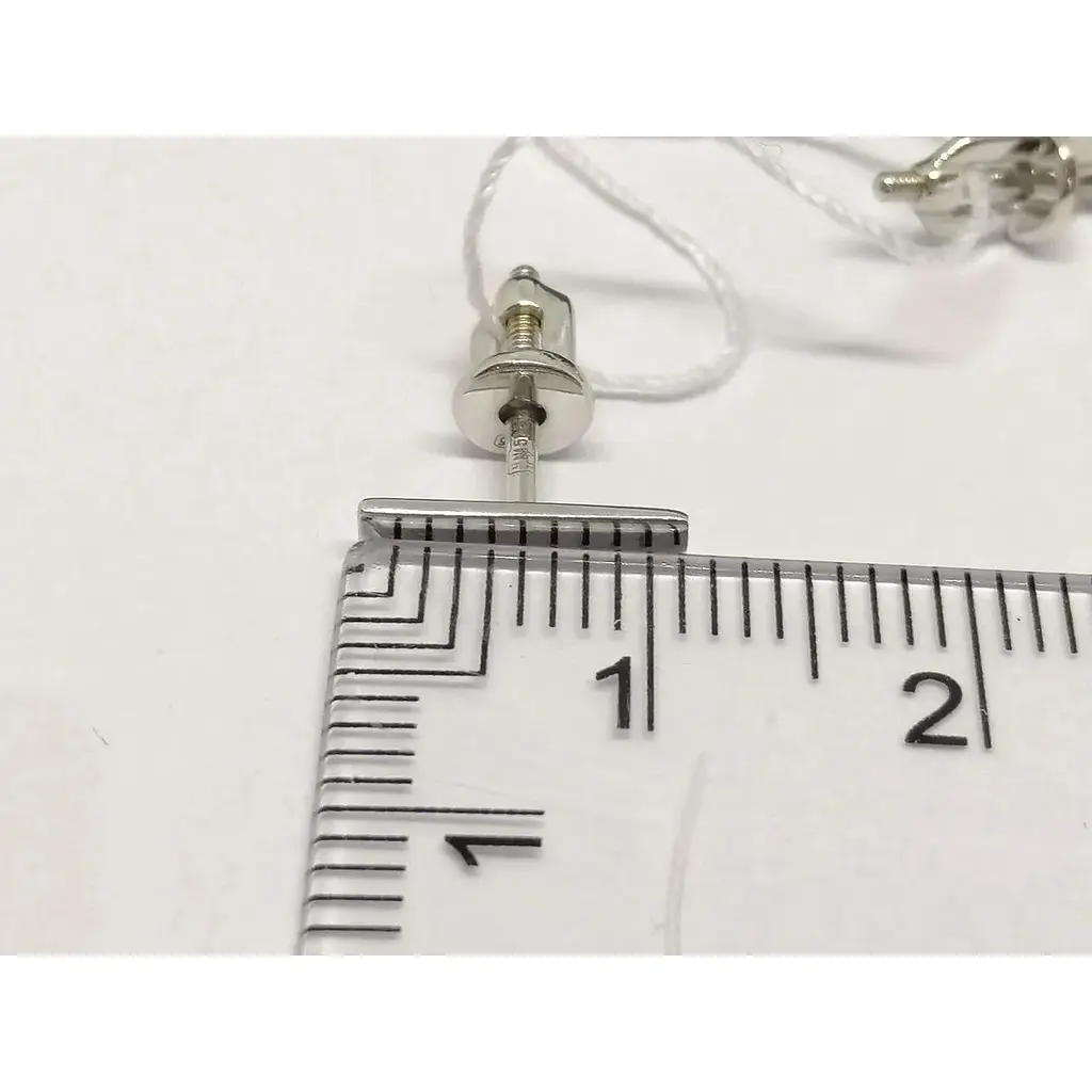 Золоті сережки-пуссети Столична Ювелірна Фабрика. 110608Б - фото 4