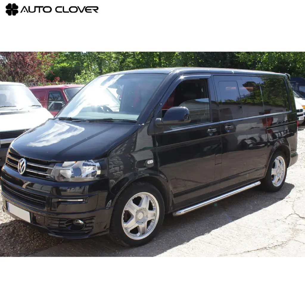 Дефлектори вікон вітровики для Volkswagen Transporter T5 T6 2003-2 шт (Auto Clover) AC B471 - фото 2