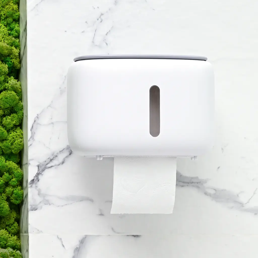 Набір аксесуарів для ванної кімнати МВМ My Home MVM-31 білий з сірим (MVM-MH-31 WHITE/GRAY) - фото 6