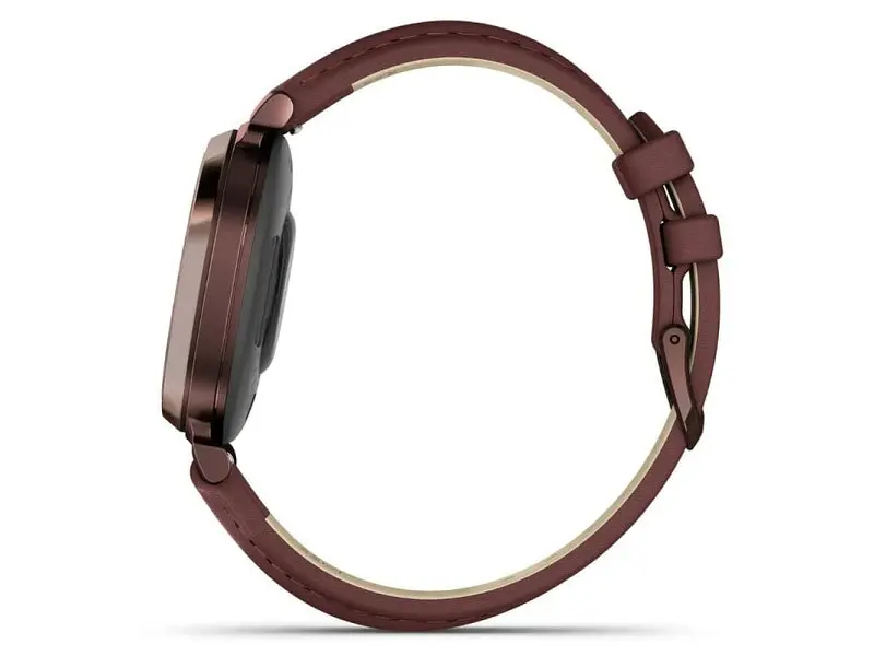 Смарт-годинник Garmin Lily 2 Dark Bronze with Mulberry Leather Band (010-02839-61) - фото 8