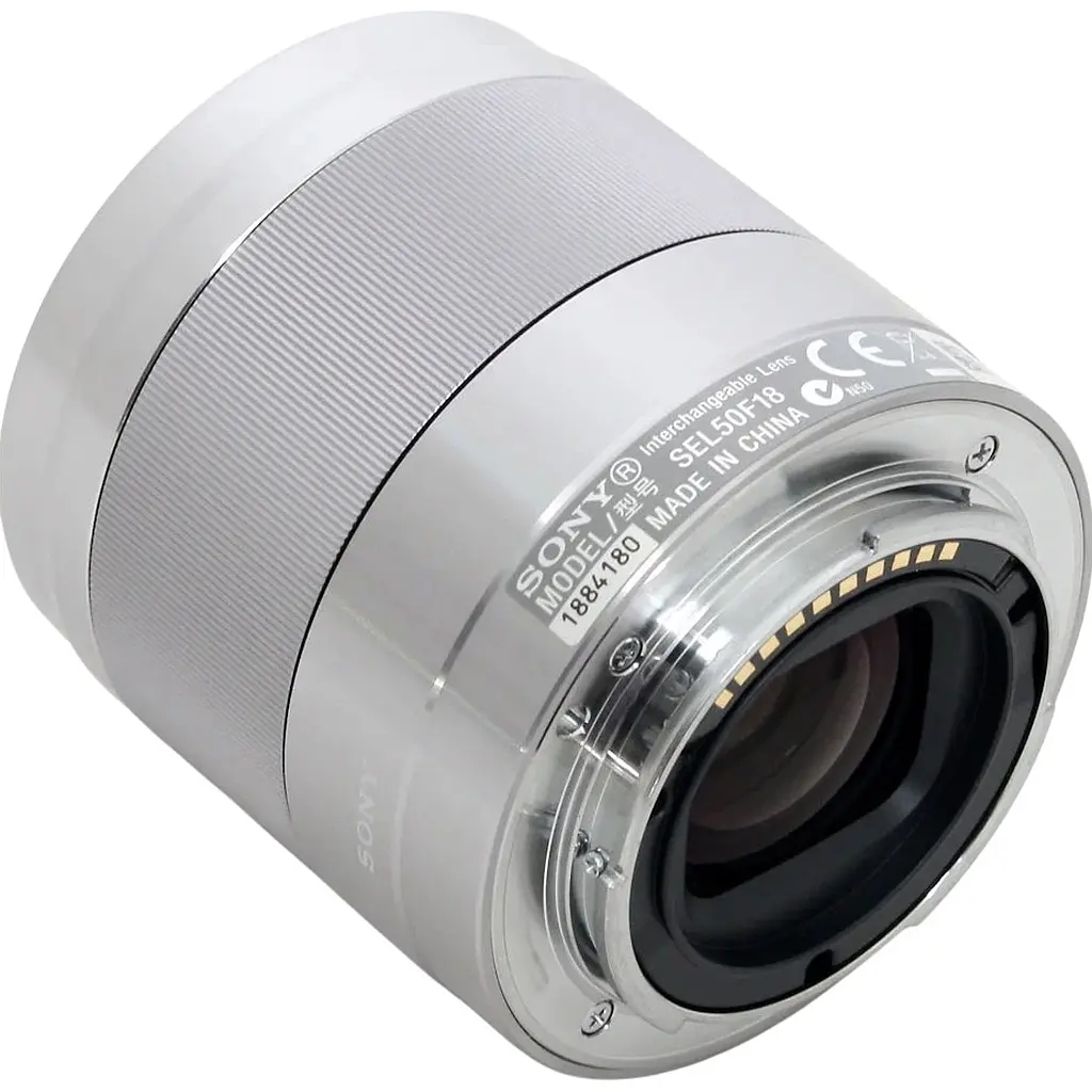 Об'єктив Sony E 50mm f/1.8 OSS Silver [SEL50F18] [119016] - фото 4