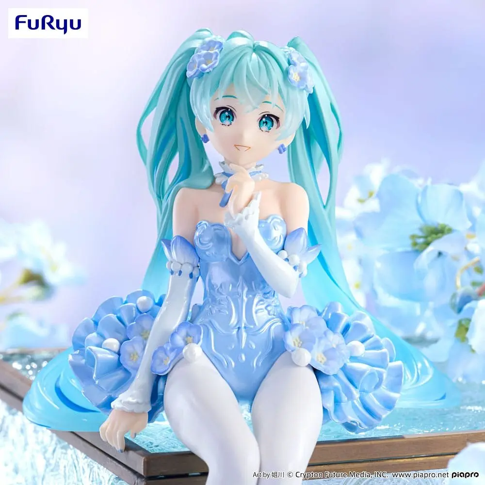 Фігурка FuRyu Вокалоїд Хацуне Міку Vocaloid Flower Fairy Nemophila Hatsune Miku Pail Blue Ver. 15 см FR VFFN PB HM 15 - фото 2