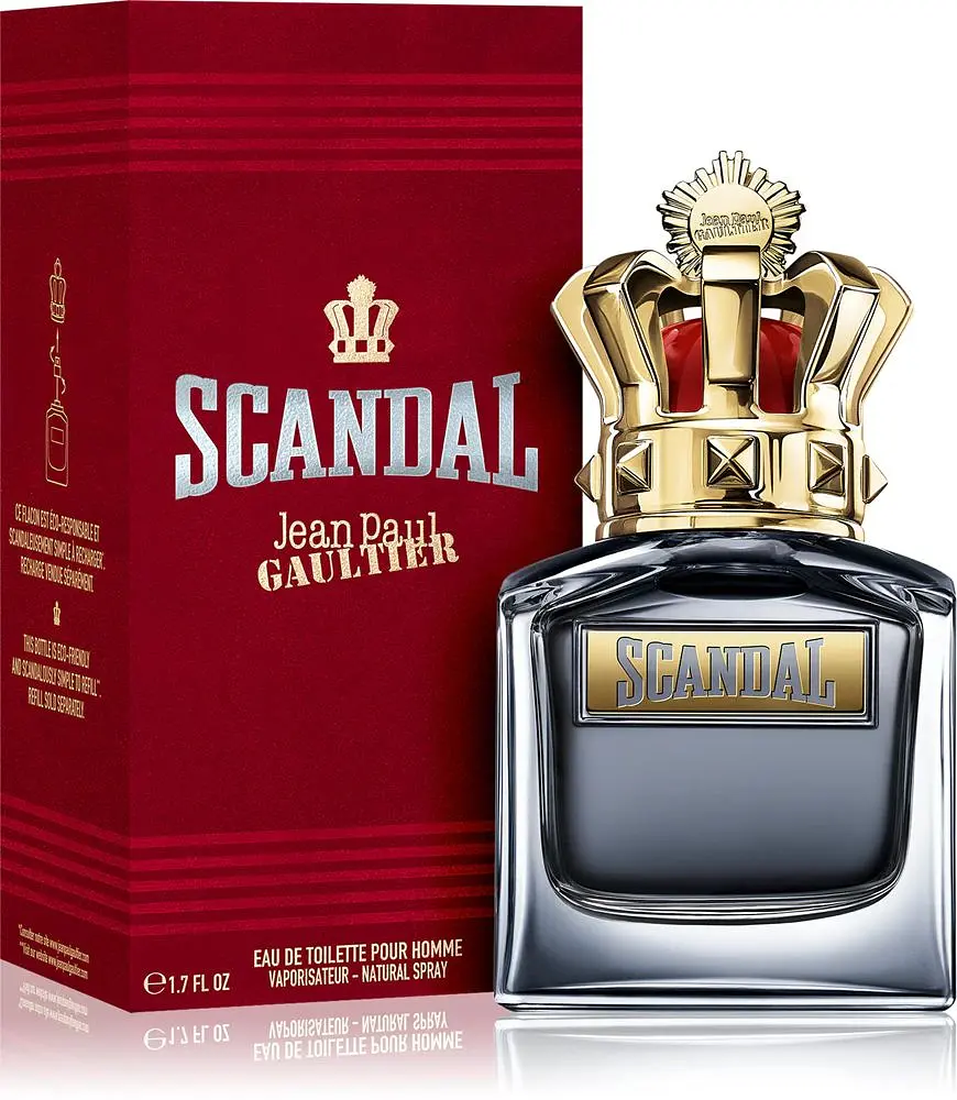 Оригінал Jean Paul Gaultier Scandal Pour Homme 50 мл Туалетна вода - фото 2