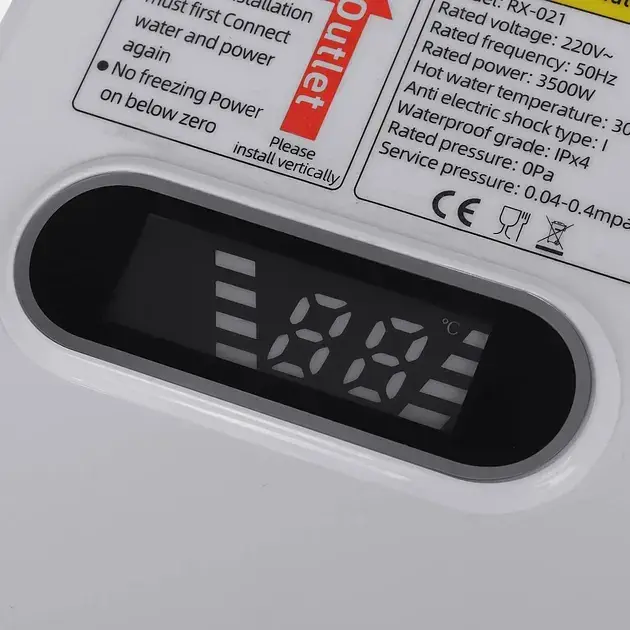 Проточный водонагреватель XPRO RX-021 (42974-RX-021_767) - фото 3