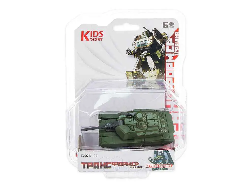 Трансформер KIDS TEAM TRANSFORMERS "Танк Abrams" E2028-02 - фото 3