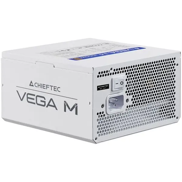 БП 750W Chieftec VEGA M PPG-750-CW ATX 3.1 135mm, 80+ Gold, Fully modular, WHITE, Retail (PPG-750-CW) - фото 5