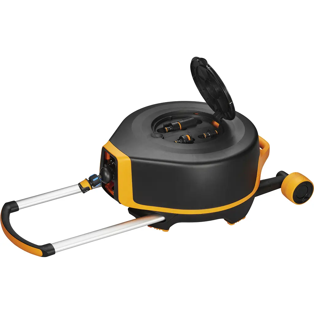 Шланг Fiskars X-series XL з автоматичною котушкою-візоком (1067548) - фото 4