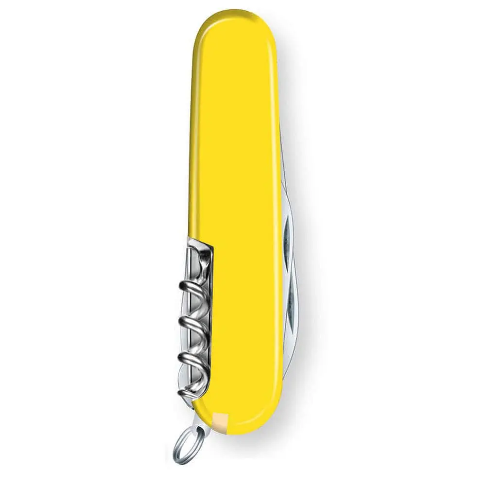 Ніж Victorinox Huntsman Ukraine 91мм,15функ,син.прозор-жовт.прозор - фото 4