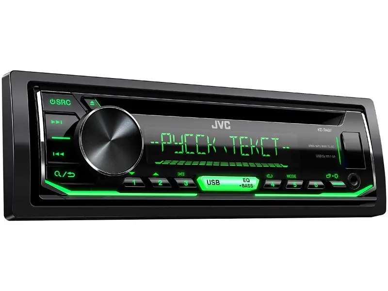 Автомагнітола JVC KD-R497 - фото 3