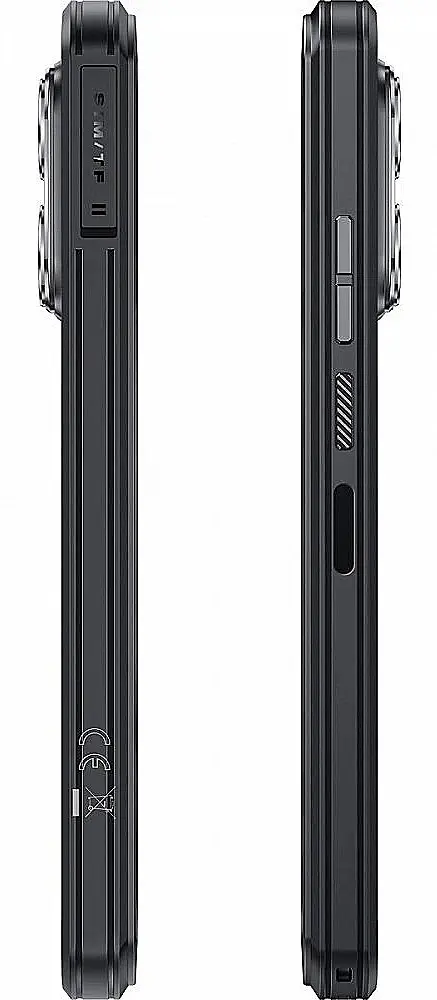 Смартфон Oulitel WP52 66" FHD+ /4GB/256GB MTK6100+/6500mAh/IP68/48+8Мп/NFC/ультратонкий/Black - фото 8