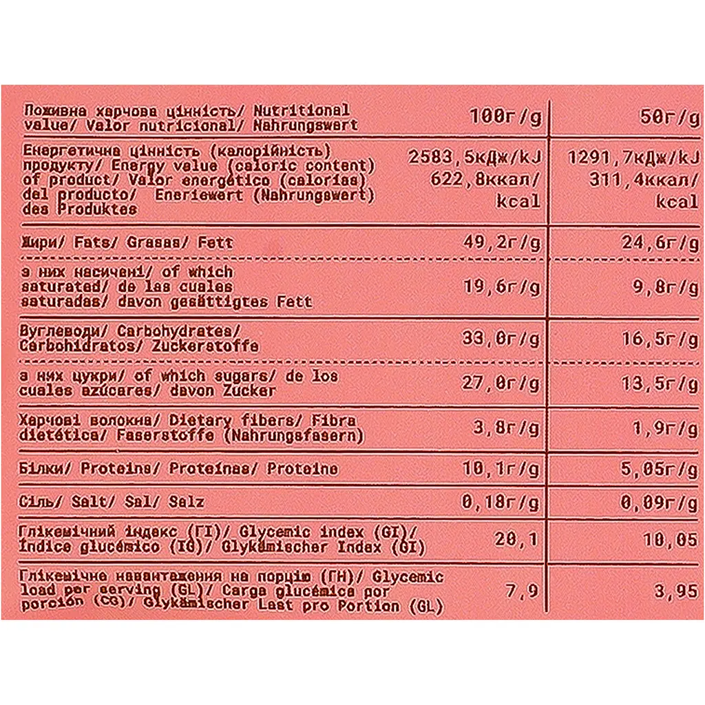 Драже Healthy Choice Фундук в чорному шоколаді 50 г - фото 6