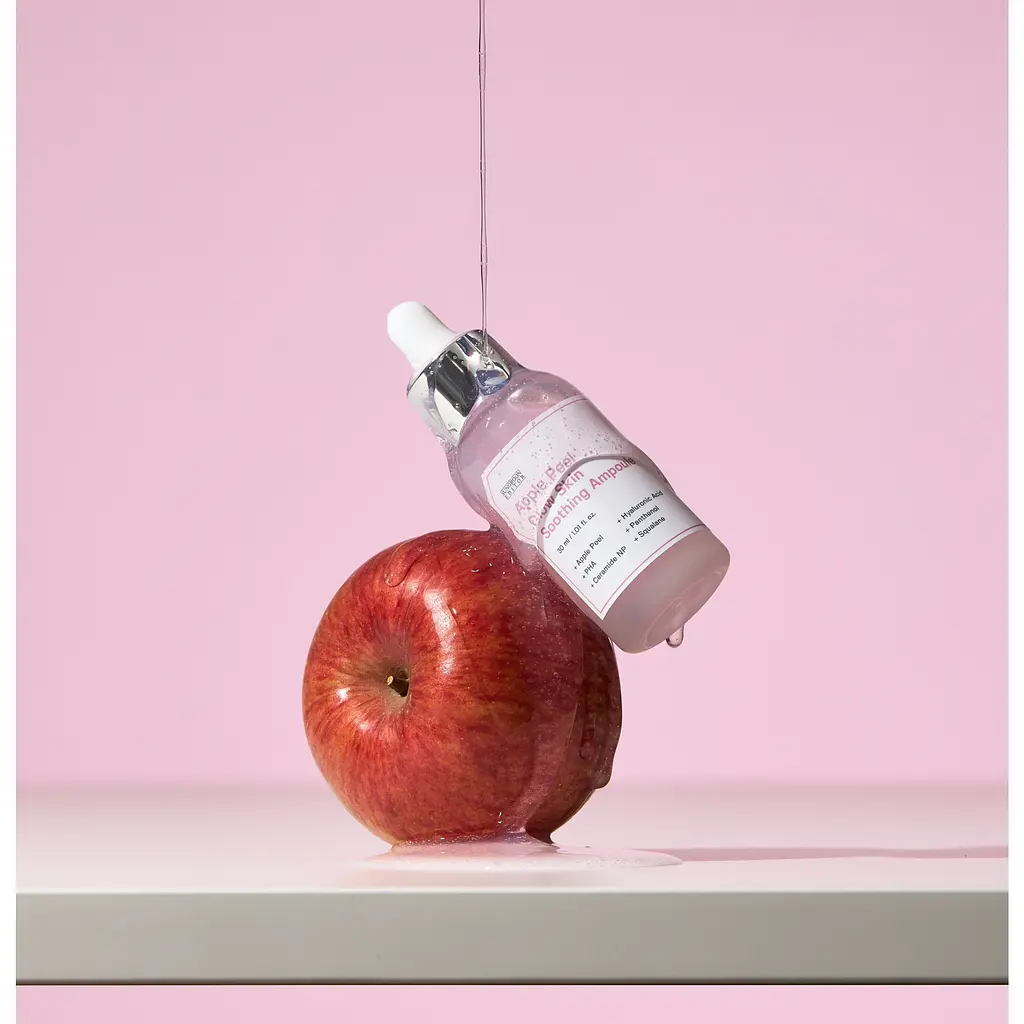 Сыворотка успокаивающая с эффектом сияния Apple Peel Glow Skin Soothing Ampoule Sungboon Editor 30 мл - фото 2