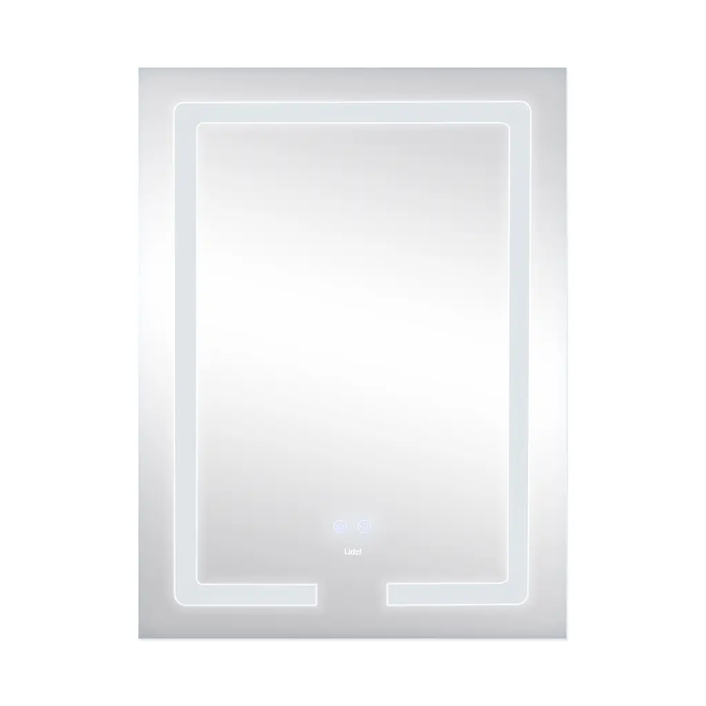 Дзеркало Lidz Kubis 600x800 з LED-підсвічуванням Touch, з антизапотіванням, з диммером яскравості LD78LF9376080 - фото 4