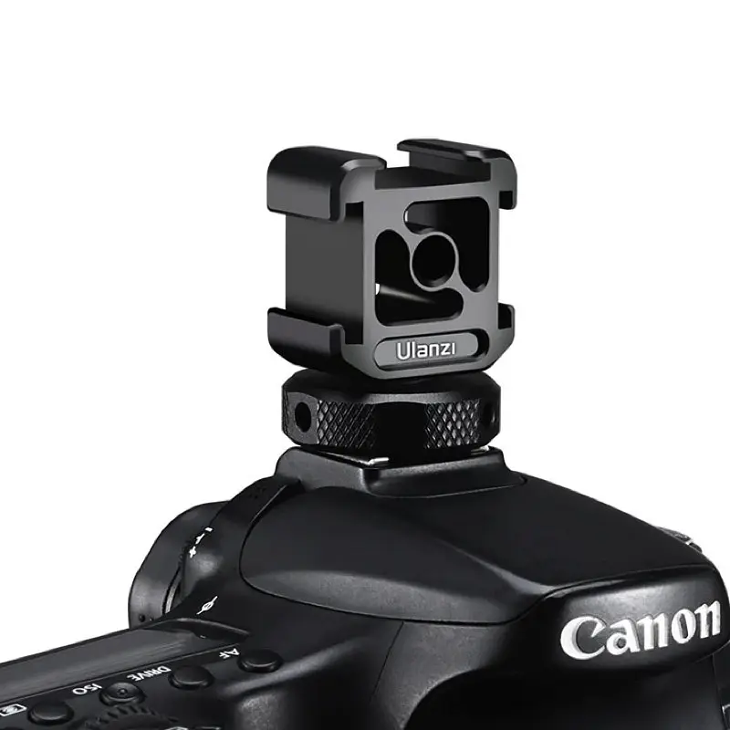 Адаптер кронштейна Ulanzi Vijim Metal Triple Cold Shoe Mount (UV-2132 PT-12) - фото 3