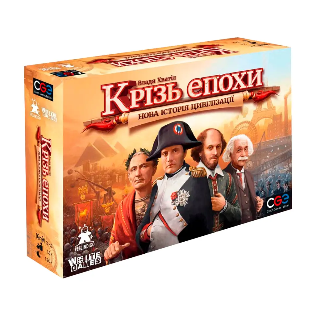 Настільна гра Feelindigo Крізь епохи: Нова історія цивілізації (Through the Ages: A New Story of Civilization) (укр.) (FI23055) - фото 6