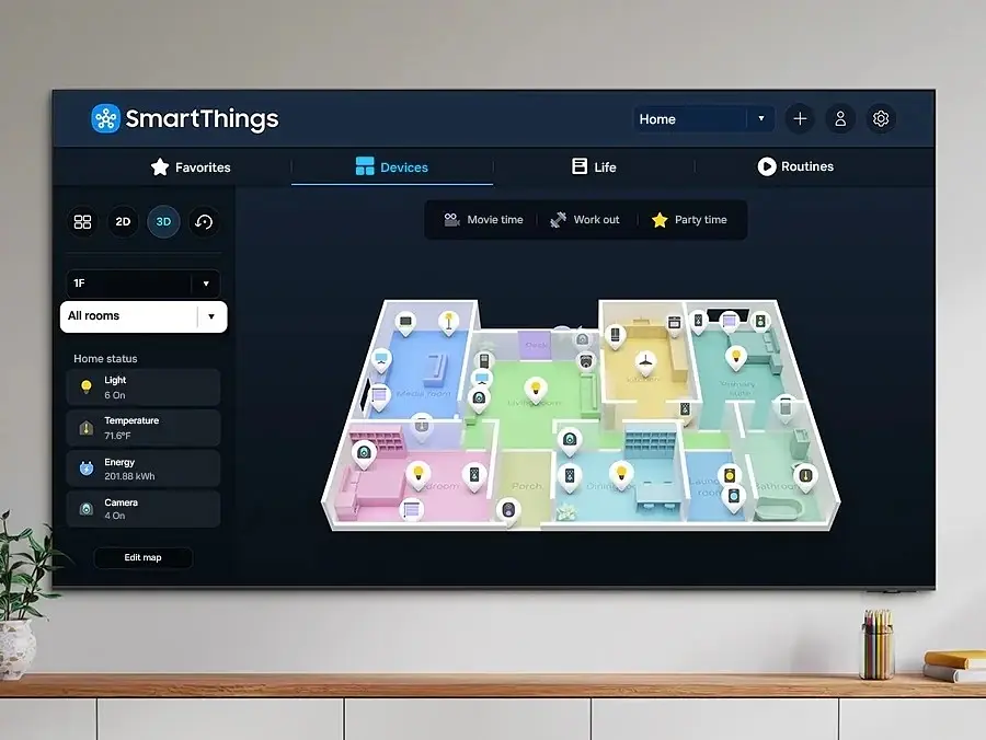 Телевізор Samsung UE55DU8000UXUA - фото 10