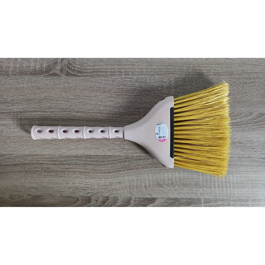 Веник Zambak Plastik пластиковый для уборки 15х40 см розовый (ZP-123p) - фото 6