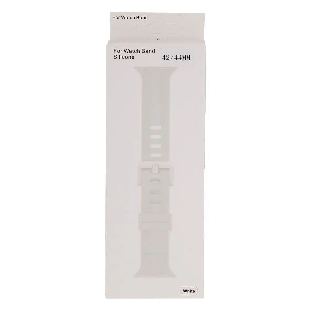 Ремінець Anchor Watch Band Silicone Shine Apple Watch 49/Watch 45/ Watch 44/Watch 42 мм White - фото 2