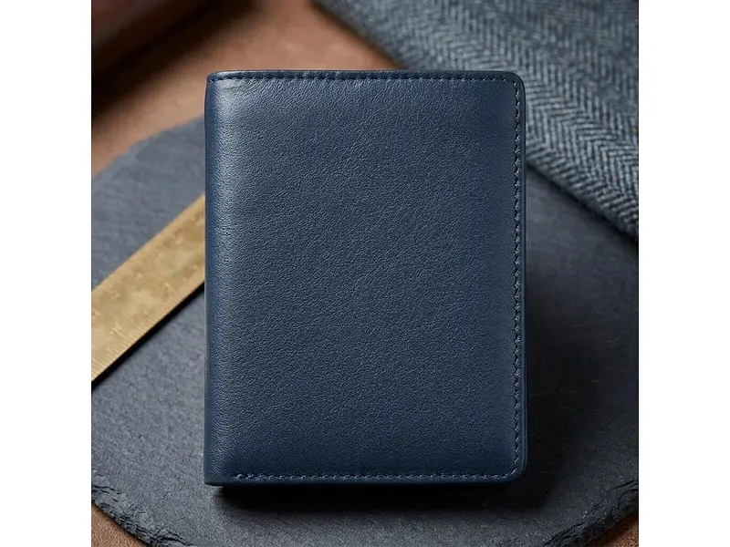 Чоловічий портмоне Cortina 5050 navy Синє 13x10,5. см TONY PEROTTI acs0032377 - фото 2